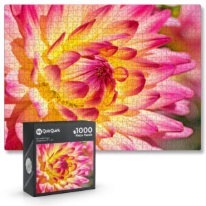 1000 Piece Flower Jigsaw Puzzle (Puzzle Saver Kit Included)