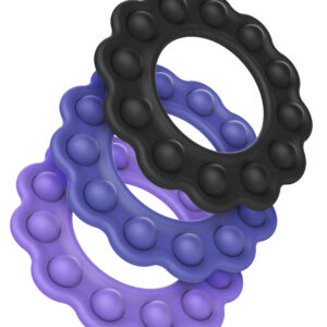 (3 Pack) Flower Pop It Fidget Toy