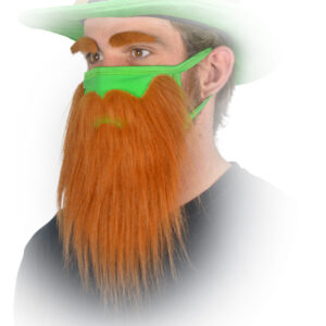 Encased St Patricks Day Face Mask