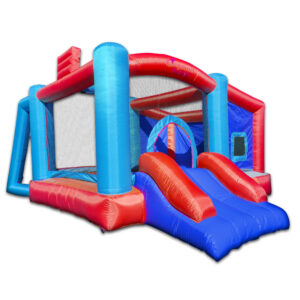 Kangaroo Kastle Inflatable Bounce House with Blower, Jumping Castle with Slide